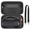 ANKHOH Case for Charge 6 Portable Bluetooth Speaker, Speaker Case with Adjustable Shoulder Strap, Hard Travel Storage Holder with Internal Pockets for Charging Accessories (Box Only) (Black) view 1