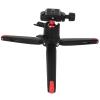 TE194 Aluminium Alloy Desktop Tripod, Portable Mobile Phone Camera Bracket with 360 Panoramic Ball Head for Video, Compact Design, Easy Carrying, Universal 3/8 Inch Scre view 2