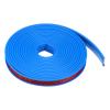 HARFINGTON U-Shape Edge Banding 11/16" x 20ft (18mm x 6M) Self Adhesive TPE Flexible Veneer Tape Soft Edge Strip Protector for Furniture Cabinet Table Protection Repair, Blue view 1