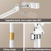 Adjustable Tablet Stand Floor Portable Tablet Holder for Bedroom Foldable Non Slip Fits 4.7-12.9 inch Pro Air iPhone Tablet/Phones White view 3