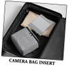 Angoily 2pcs Adjustable Shockproof Camera Bag Divider Insert Protective Cushion for Dslr Accessories Lightweight Organizer for Outdoor Photography view 3