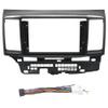 QIDALASER 7" 9" 10" Car Radio Frame Fascias for Mitsubishi Lancer Fortis 2010 GPS MP5 Android Dash Head Unit Panel Installation Stereo Player (9inch Frame Cable) view 1