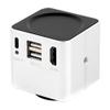 1080P 60FPS HDMI USB Video Microscope Camera Multifunction Measurement & 200X C-Mount Lens - Silver view 3