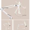 Floor Reading Stand,Book Holder,Adjustable Height Book Stand Floor Bracket Long Arm Table Bed Sheet Music Stand Multi Angle Rotation Floor Holder view 2