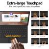 accrosoo (NOT for 14.6" Ultra Keyboard Case Just for 12.4" Samsung Tab S9+/S10+/S8+/S9 FE+/S7+/S7 FE - Magnetic Floating, Precision Touchpad, 7 Backlit, S Pen Holder, Black view 4