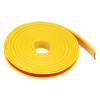HARFINGTON U-Shape Edge Banding 5/8" x 20ft (16mm x 6M) Self Adhesive TPE Flexible Veneer Tape Soft Edge Strip Protector for Furniture Cabinet Table Protection Repair, Yellow view 1