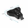 External Virtual 7.1 USB 3D Sound Audio Card Adapter Channel Converter Laptop PC view 2