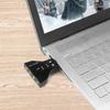External Virtual 7.1 USB 3D Sound Audio Card Adapter Channel Converter Laptop PC view 3