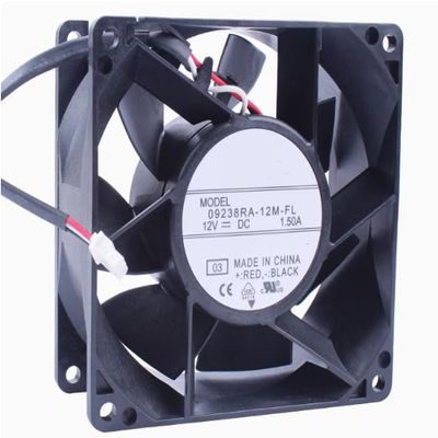 09238RA-12M-FL 90X90X38MM 12V 1.50A 3-Wire Cooling Fan