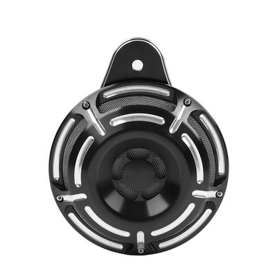 BACAR Cnwaga3 1 Pc Horn Speaker Cover Aluminum E for Harley Big Twin 91-23(for Evo/for Twin Cam/for M8)