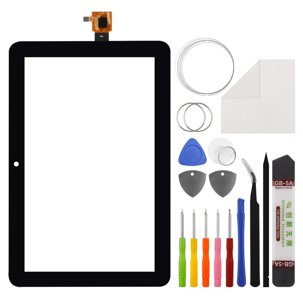 Vvsialeek New Touch Screen Digitizer Replacement for Fire 7 12th Gen 2022 with Specialized Repair Tools Kit.(No LCD Screen)-with OCA Adhesive