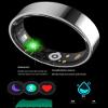 Smart Ring for Men Women Ladies Smart Health Ring Gesture Control Heart Rate Monitor Sleep Tracker Fitness Ring Pedometer Calories Step Counter IP68 Waterproof Compatible with iOS Android Phones view 2