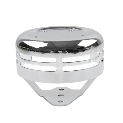 Bacar 5 Hole Point Horn Cover 1 Pc For Big Twin and for Sportster XL models 1991-up Iron Chrome
