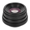 35mm F1.6 Camera Lens, Large Aperture C Mount Manual Center Lens, MC Multi Layer Coating, Sturdy Metal Construction, 12 Aperture Blades for Mirrorless Camera view 2