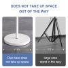 Floor Stand with Page Paper Clips, Tablet Floor Stand Holder, Height & Flat Plate Adjustable, Table Side Design, Suitable for Readers, Students and Children, for Home, School view 4