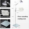 Reading Shelf Floor-Standing for Reading,Sheet Music Stand & Floor Book Stand,Laptop Floor Stand with Wheels,Book Holder Tablet Floor Stand Adjustable Handsfree Reading for Bed view 3