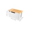 DIYEAH Cable Organizer Box Lid Cord Storage for and Cables Household Wire Management for Home Office and Hotel Capacity and Heat Dissipation view 2
