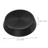 Angoily 1pc USB Omnidirectional Microphone for Video Conferencing and Streaming Audio Pickup Mic Lightweight and Flexible Design for Voice Calls Dubbing and Live Broadcasts Black view 4