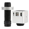 1080P 60FPS HDMI USB Video Microscope Camera Multifunction Measurement & 120X C-Mount Lens - Silver view 1