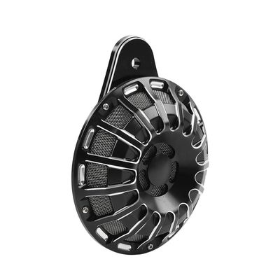 Bacar 1 Pc Horn Speaker Cover Aluminum D for Harley Big Twin 91-23(For Evo/For Twin Cam/For M8)