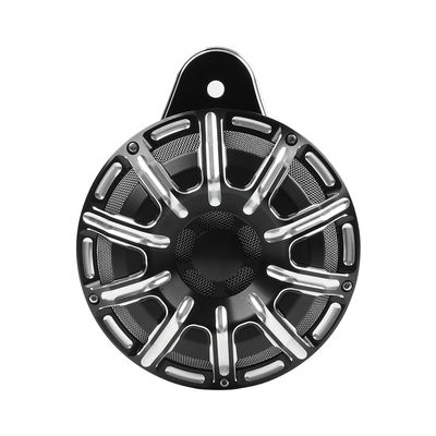 Bacar 1 Pc Horn Speaker Cover Aluminum B for Harley Big Twin 91-23(For Evo/For Twin Cam/For M8)