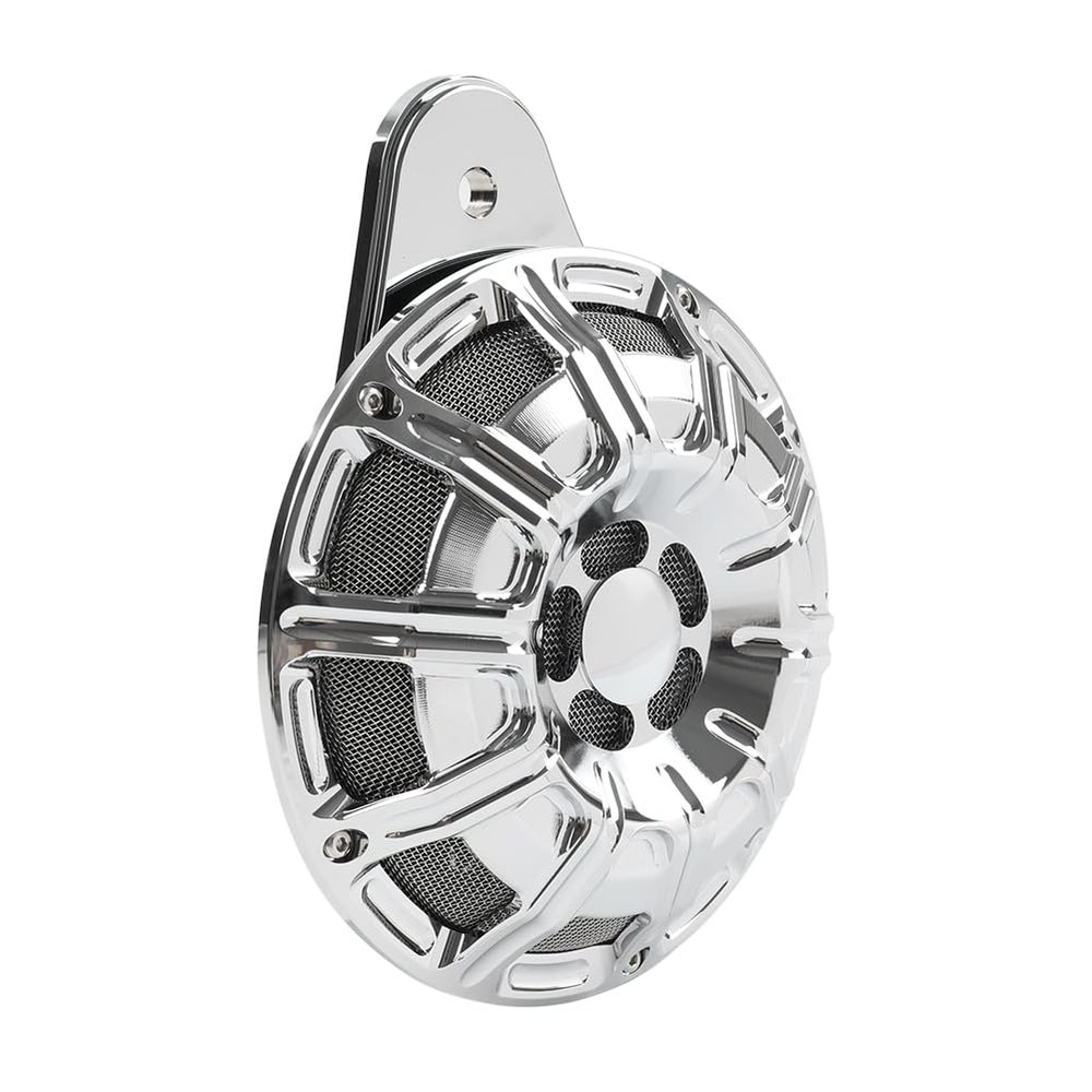 BACAR Cnwaga3 1 Pc Aluminum Horn Speaker Cover A for Harley for Sportster XL 2007-2023