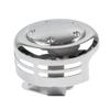 BACAR Cnwaga3 5 Hole Point Cover Horn Cover 1 Pc for Big Twin and for Sportster XL Models 1991-up Iron Horn Cover & Billet Aluminum Point Cover Chrome view 1