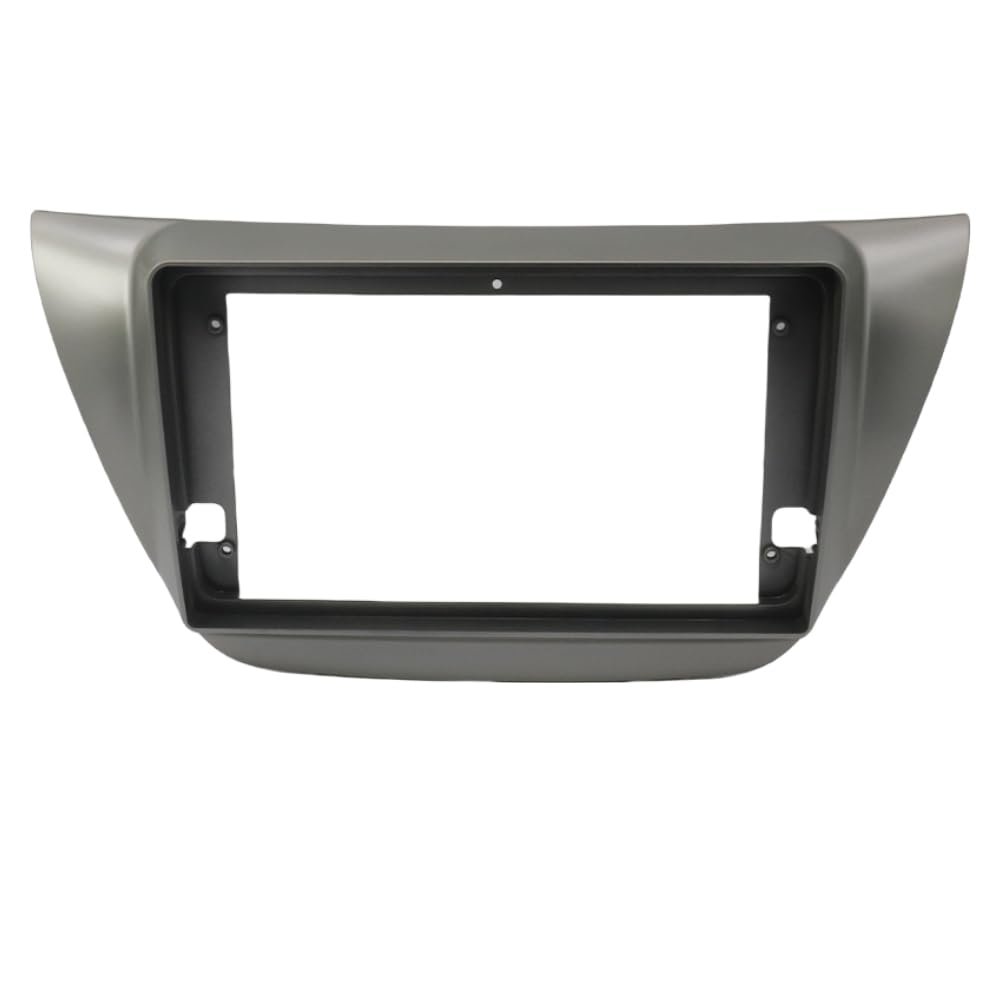 QIDALASER 9" Car Radio FasciasFrame for Mitsubishi Lancer IX 2005-2008 Android MP5 Stereo Player 2 Din Head Unit Panel Dash Installation (Gray Frame)