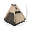 FOYTOKI Camping Canvas Bag for Handheld Fan and Towels Portable Outdoor Storage for Camping Essentials Toiletries and More Stylish and Camouflage Design view 2