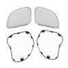 Bacar 2 Pcs Metal Inner Mesh + ABS Outer Grille Front Fairing Mesh Covers Speaker Grills XJ52-EC-8S5Z for Harley Davidson Road Glide FLTRX 15-2023 view 3