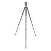 2 in 1 Aluminum Alloy Travel Camera Tripod for Easy Switch, 360 Panoramic Ball Head, Lightweight DSLR Monopod Tripod Stand with Carrying Bag for Outdoor Photography Live Streaming view 1