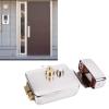 Electric Control Door Lock, Dual Head Double Lock for Doorbell Intercom Access Control Security System with Remote Unlocking and Management Functions view 2