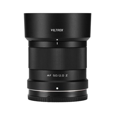 VILTROX 50mm F2 Full Frame Lens for Nikon Z, AF 50mm f/2 Z Standard Prime Large Aperture Lens for Nikon Z Mount, Z Ultra-Compact z Mount Lens for Z8 Z9 Z6 Z7 Z6 II Z7 II Z5 Z50 ZF Z30