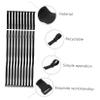 Lurrose 20pcs Hook and Nylon Cable Ties for Wire Organization Reusable Bundling Straps Black Nylon Fasteners for Cords and Hoses for Home and Garage Storage view 3