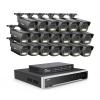 ANNKE PoE Security Camera System, 16 Ports Expandable 32CH 12MP H.265+ NVR, 20x 3K/5MP Wired IP Bullet Cams with Mic, Color Night Vision, AI Motion & 1CH Face Detection, Compatible with Alexa, NO HDD view 1