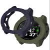 Case for Garmin Descent G2,UYRUREL TPU Hollow Watch Case,Anti Fall and Scratch Resistant,2 Pack,Green+Blue view 1