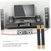 CORHAD 2pcs Artificial Speaker Handle Straps for Amplifiers and Cabinets Pull Handles for Easy Carrying and Installation Practical Audio Accessories view 3