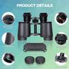 10x25 High Powered Binoculars for Adults, Waterproof Compact Binoculars with Low Light Vision for Bird Watching Hunting Football Games Travel Stargazing Cruise with Carrying Bag view 2