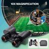 10x25 High Powered Binoculars for Adults, Waterproof Compact Binoculars with Low Light Vision for Bird Watching Hunting Football Games Travel Stargazing Cruise with Carrying Bag view 3