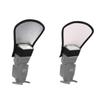 balacoo 2pcs Light Reflector Diffuser Softbox Dual-Sided Flash Diffuser for Speedlights Reduces Shadows for Photography Compatible with Canon and More view 1