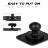 NILKATSS 2 Pack Metal 4-Hole AMPS Mounts with 20mm Ball, 4-Holes Mounting Plates Adapters with Hardware Compatible with 0.787 Inches Arm view 4
