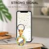 Capybara Protective Case Compatible with AirTag Silicone Case Key Finder with Keychain 2PCS view 4