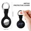 Bear Constellation Print Protective Case Compatible with AirTag Silicone Case Key Finder with Keychain 1PCS view 2