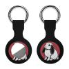 Dutch Bunny Rabbit Protective Case Compatible with AirTag Silicone Case Key Finder with Keychain 1PCS view 1