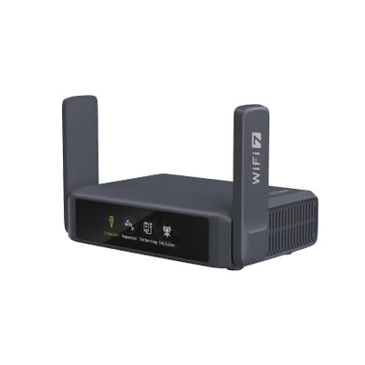 GL.iNet GL-BE3600 (Slate 7) Portable Travel Router, Pocket Dual-Band Wi-Fi 7, 2.5G Router, Portable VPN Routers WiFi for Travel, Public Computer Routers, Business Trip, Mobile/RV/Cruise/Plane
