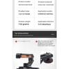 Wooden top Handle, Grip for DSLR Camera cage, Universal Handle with 3 Cold Shoe adapters with 3/8 and 1/4 Screw Holes view 4