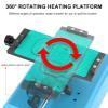 CHIPEL 360 Degree Rotating Heated Screen Separator, LCD Screen Separator, Adjustable Screen Fixing Clip, Mobile Phone Screen Back Cover Removal Tool view 4