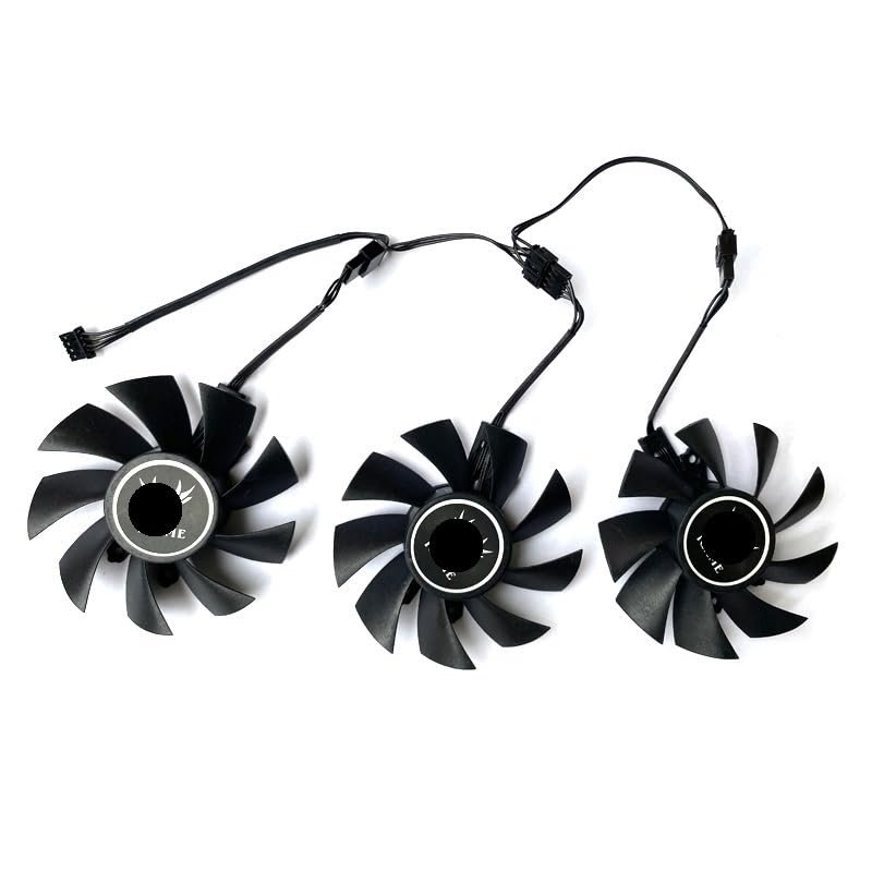 75MM 4PIN GTX1060 GPU Cooler Graphics Fan for GTX 1060 GTX 1070Ti GTX 1080 GTX 1050 RX2060 Video Card Fans Computer Cooling Components