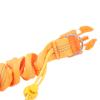 Miskall Diving Camera Lanyard Stainless Steel Spring Coiled Lanyard Diving Coil Lanyard for Underwater Diving (Orange) view 4