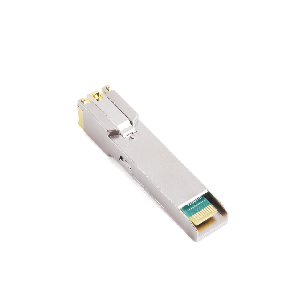 WSOLDMA 1/5/10PCS Gigabit RJ45 SFP Module - 10M/100M/1000M Adaptive, 1.25G Transceiver (5PCS 10/100/1000M)